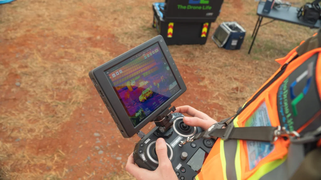 inspeção térmica com drones